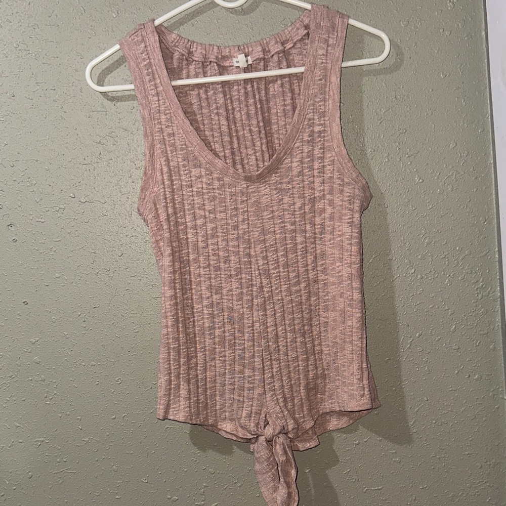 Women's Ribbed Knit Tank Top